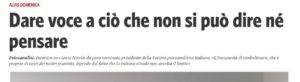 Intervista a Anna Nicolò su "Il Manifesto" 1 Cattura