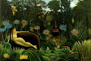 La seduta psicoanalitica 1 Henri Rousseau Il sogno