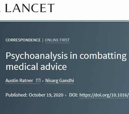 The Lancet chiede aiuto alla psicoanalisi